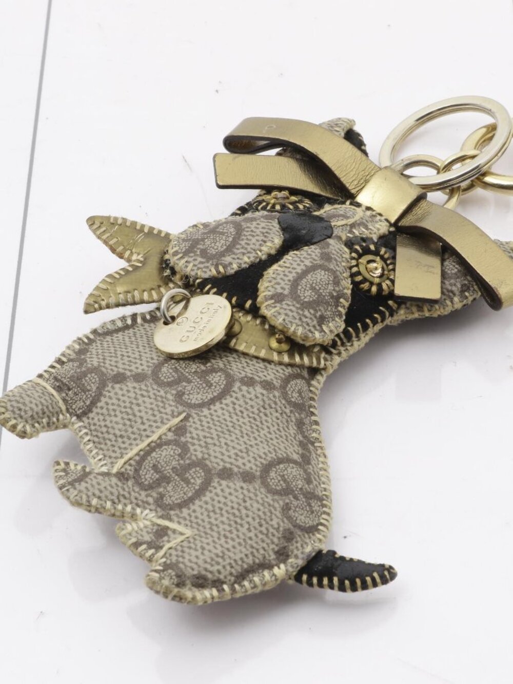 Gucci French Bulldog "Leroy" Bag Charm